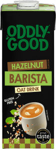 Barista Hasselnöt Havredryck Glutenfri 3%