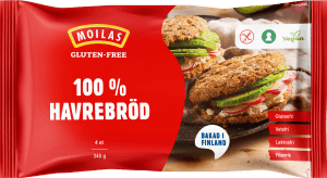 Havrebröd Glutenfri Fryst 4-p