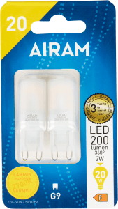 LED G9 Frostad 2-Pack