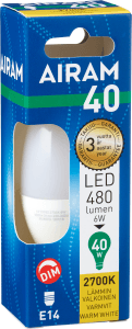 Led Opal Kron 6w E14 Dim