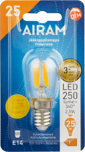LED Päron 250Lmdim