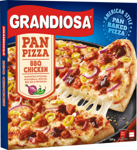 Pan Pizza BBQ Chicken