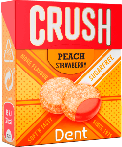 Tabletter Crush Peach & Strawberry