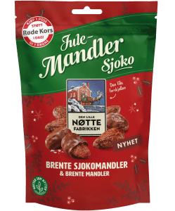 Brända Julemandlar med choklad