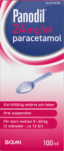 Oral Suspension Paracetamol 24 mg/ml