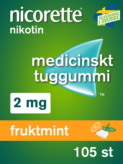 Tuggummi Fruktmint 2mg