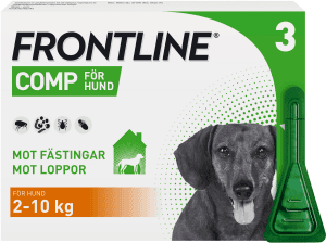 67 mg/60,3 mg, Fipronil/Metopren, spot-on, lösning, 3x0