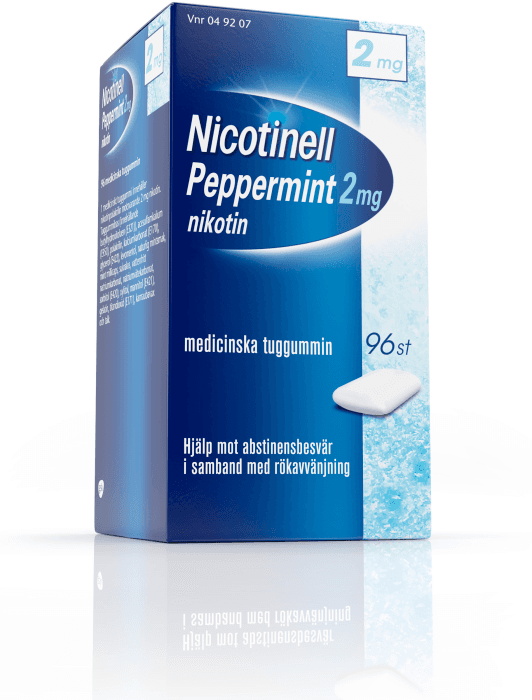 Tuggummi Pepparmint 2mg
