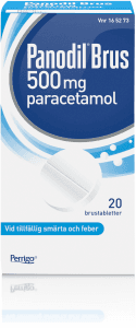 Brustablett 500mg Paracetamol