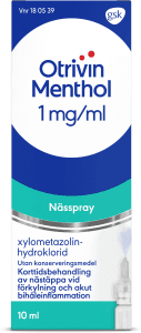 Nässpray Mentol 1 mg/ml