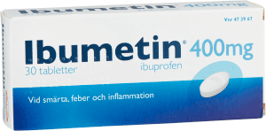 Värktablett Ibuprofen 400mg