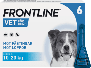 100 mg/ml, Fipronil, spot-on, lösning, 6x1