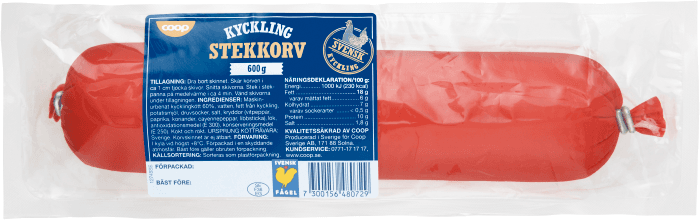 Stekkorv Kyckling