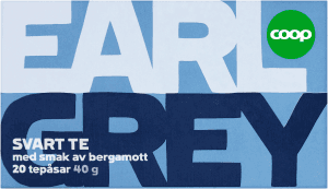 Svart Te Earl Grey