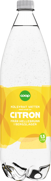 Kolsyrat vatten Citron