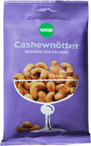 Cashewnötter Rostade & saltade