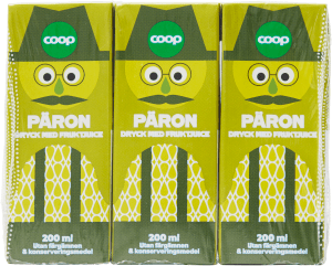 Fruktdryck Päron 3-pack