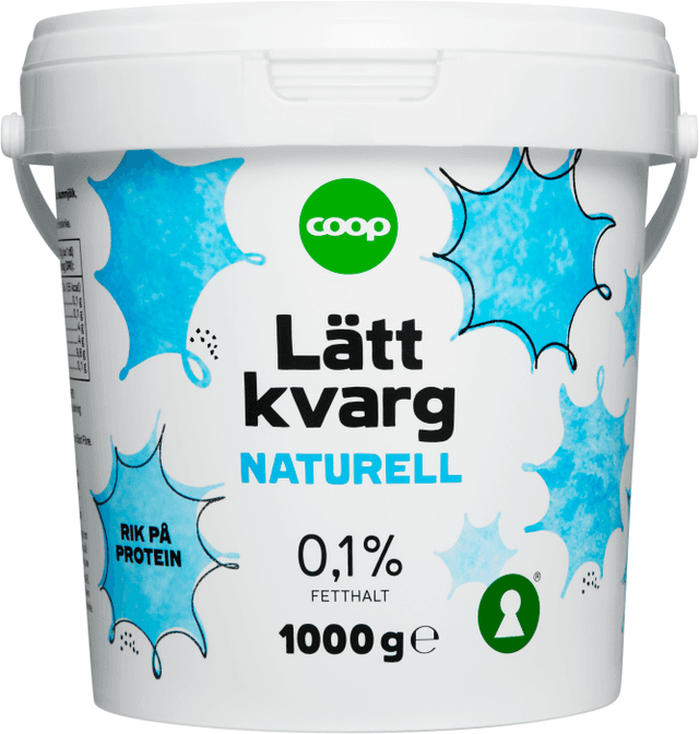 Kvarg Naturell Lätt