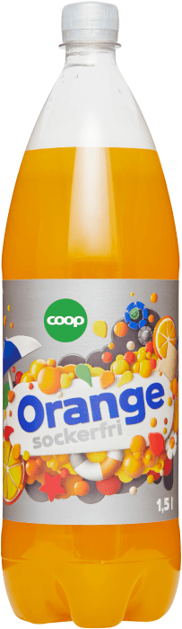 Läsk Orange Sockerfri