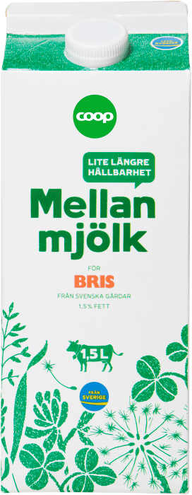 Mellanmjölk Längre Hållbarhet