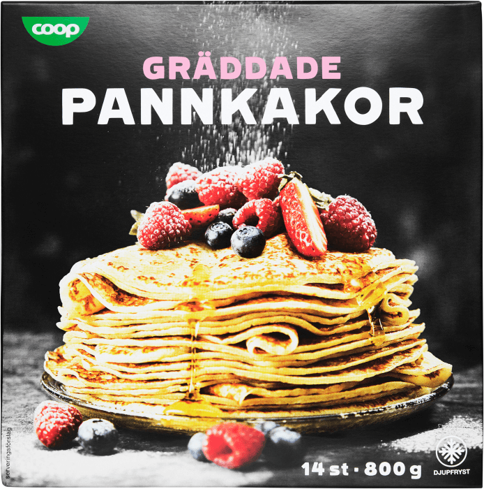 Pannkakor Gräddade