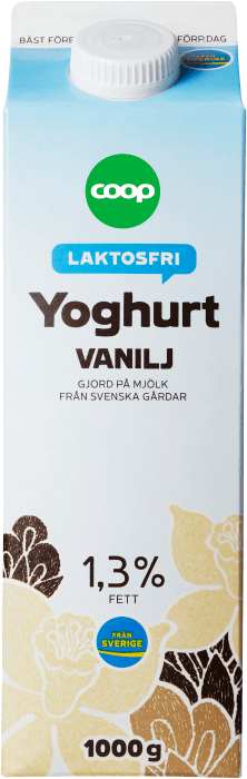 Laktosfri Yoghurt Vanilj