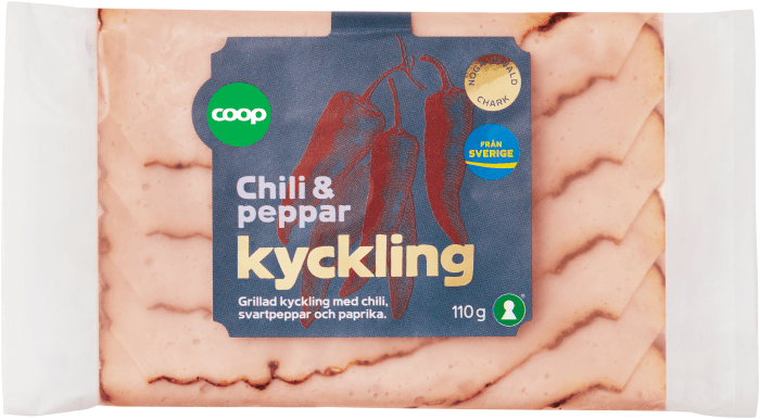 Kyckling Grillad Chili & peppar