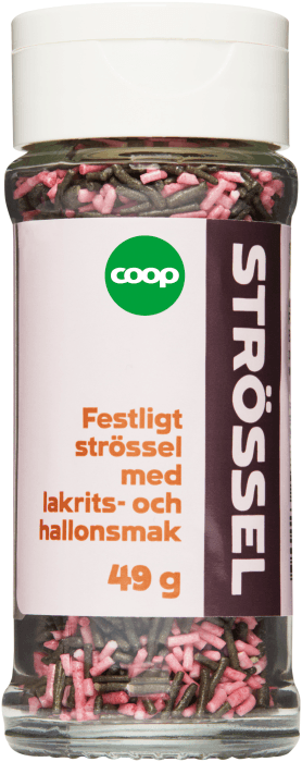 Strössel Hallon & lakrits