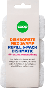 Disksvamp refill 6-pack