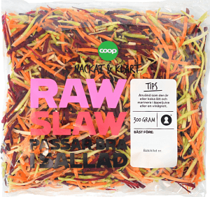 Raw Slaw Hackat & Klart