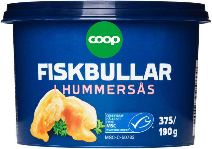 Fiskbullar Hummersås