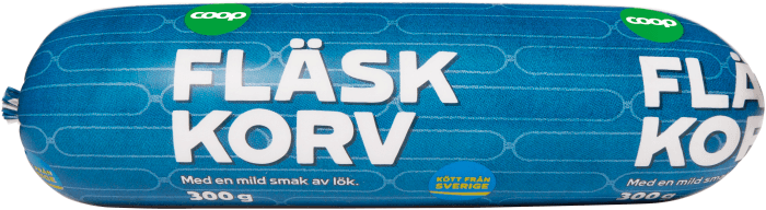 Fläskkorv Kokt