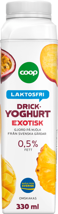 Laktosfri Drickyoghurt Exotisk