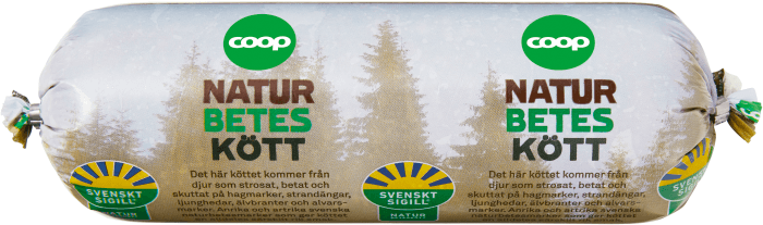 Nötfärs Naturbeteskött