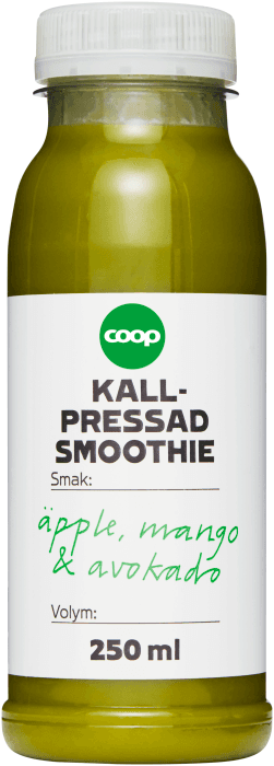 Smoothie Äpple, mango & avokado