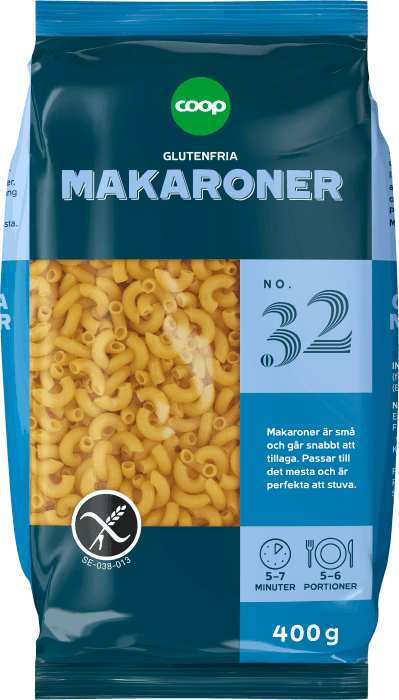 Glutenfria Makaroner