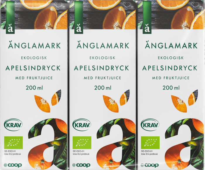 Fruktdryck Apelsin Eko