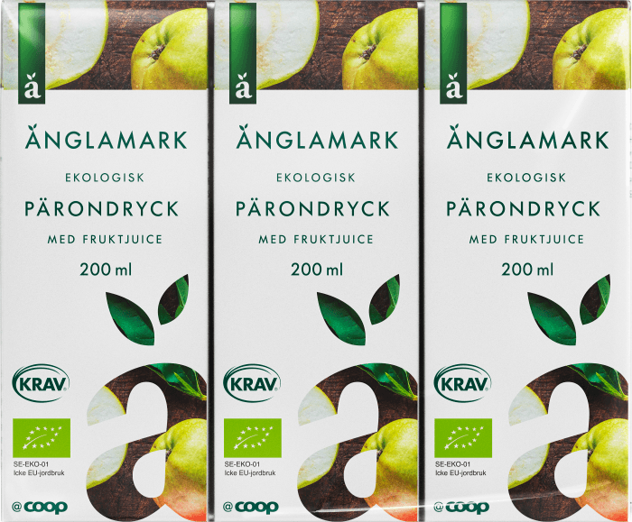 Fruktdryck Päron 3-pack Eko