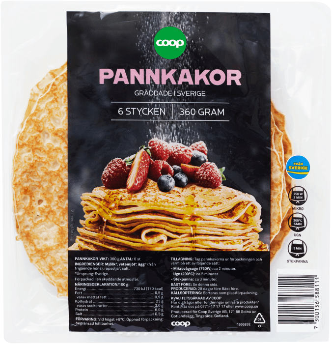 Pannkakor