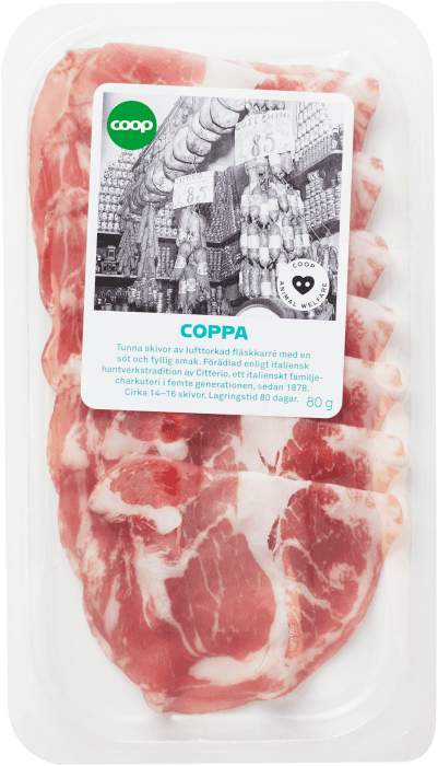 Lufttorkad Fläskkarré Coppa