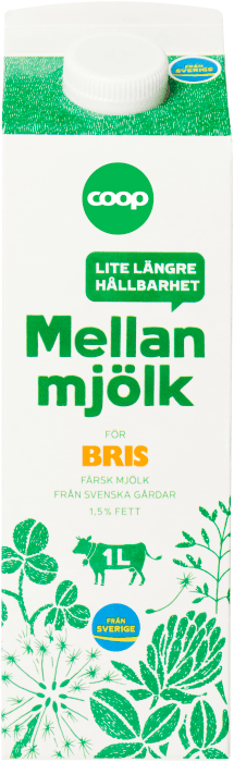 Mellanmjölk Längre Hållbarhet