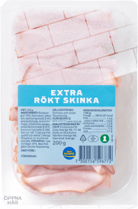 Extrarökt Skinka
