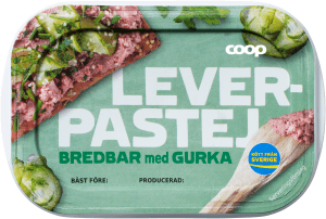 Leverpastej Bredbar Gurka