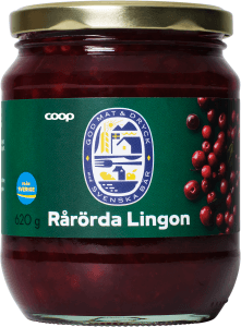 Rårörda lingon