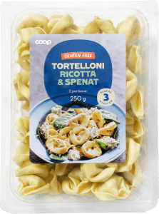 Glutenfri Tortelloni Ricotta & spenat