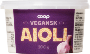 Aioli vegansk