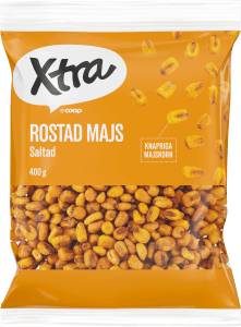 Rostad majs Saltad