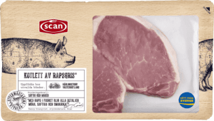 Kotlett av Rapsgris 2-p