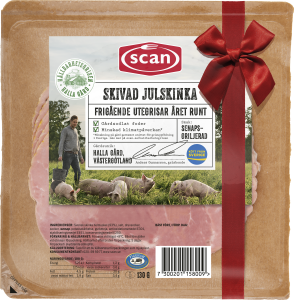 Julskinka Skivad