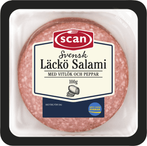 Läckösalami Skivad